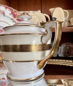 Azucarera Porcelana Noritake Komaru Japan Pattern Romany C1930 - Funcy Stuff Antiguedades