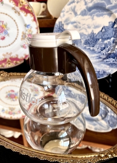 Cafetera Vintage o Jarra de Vidrio Termico Gemco USA the Whistler C1970 Cap 4 Tazas - tienda online