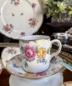 Taza con Plato Para Café New Chelsea Staff England , Pattern ·#3038A C1948 en internet