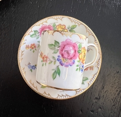 Taza con Plato Para Café New Chelsea Staff England , Pattern ·#3038A C1948 - Funcy Stuff Antiguedades