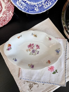 Plato o Fuente Oval China Porcelana Porcelan PT Tirschenreuth Bavaria Royal Bavavria C1960 - Funcy Stuff Antiguedades