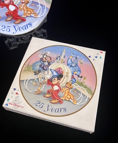 Imagen de Plato Decorativo Porcelana Conmemoracion 25 años Walt Disney World Año 1996