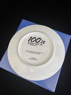 Plato Decorativo Porcelana Conmemoracion 100 años Walt Disney World - comprar online