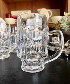 Juego de 6 Chops para Cerveza , Marca Rastal Germany Publicidad Dortmunder Hansa C1980 en internet