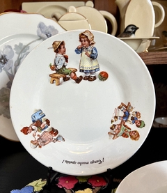 Imagen de Set de Vajilla Infantil antiguo Suomi Arabia Finland 3 Piezas C1932-1949