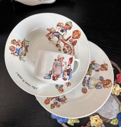 Set de Vajilla Infantil antiguo Suomi Arabia Finland 3 Piezas C1932-1949 - comprar online