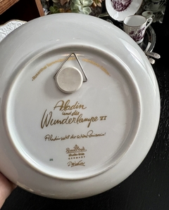 Plato Decorativo Porcelana Rosenthal para Studio Linie, by Bjorn Wiinblad Serie Aladin y Lampara Magica VI C1970 en internet