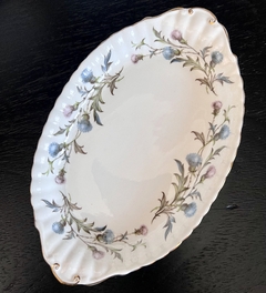 Plato o Fuente Oval Porcelana Royal Albert England Pattern Brigadoon C1960 - Funcy Stuff Antiguedades