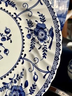 Plato Lunch Loza Johnson Bros England , Indies Azul 1960 - tienda online