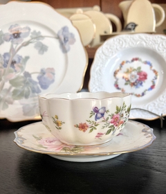 Bowls Dulcera o Terronera Minton Bone China England , Pattern Marlow C1950 en internet