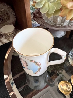 Taza Mug Conmemorativa Golden Jubilee Queen Elizabeth II año 2002 - Funcy Stuff Antiguedades