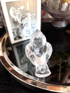 Portavela Candelero Cristal Rosenthal para Studio Linie GlassPatz diseño de Bjorn Wiinblad C1950 - Funcy Stuff Antiguedades