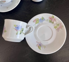 Set 6 Tazas para Te Porcelana Tsuji Pintada a Mano Año 2012 en internet