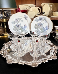 Set de 6 Copas para Vino Modelo Sueca para Personal Glass Fabricada por Cristal San Carlos año 1977 en internet