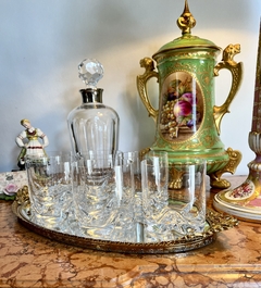 Set 6 Vasos para Whisky Cristal de Bohemia Modelo Trio Hialino C1970 en internet