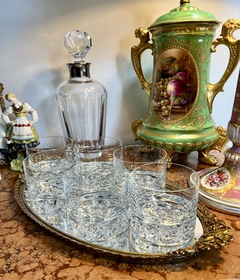 Set 6 Vasos para Whisky Cristal San Carlos Hialino Modelo 101/80 Old Fashioned en internet