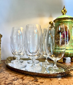 Juego 6 Copas para Cerveza Cristal Crystalite Bohemia modelo Tall C1980 - comprar online