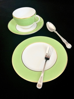 Juego de 6 Tenedores para Reposteria Mappin & Webb England Princess Plate ZigZag C1930 - comprar online