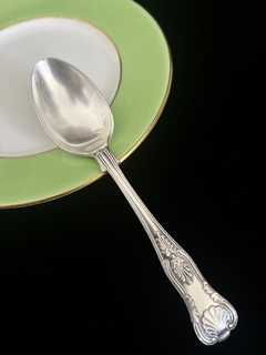 Juego de 6 Cucharas para Te Metal Plateado S&F Sheffield England King Pattern C1930 en internet