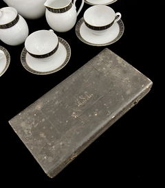Juego de 12 Cucharas para Cafe Metal Plateado Plata Lappas Coffee Bean en Estuche - tienda online