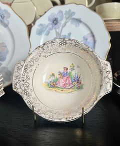 Imagen de Set de 6 Compoteras Vintage Hollinshead & Kirkham England Modelo Crinoline Lady C1945