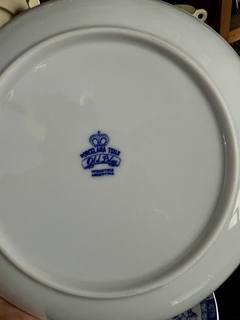Juego de 6 Platos Hondos Porcelana Tsuji Modelo Old Blue C1980 en internet