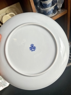 Platos Postre Porcelana Tsuji Modelo Old Blue C1980 - tienda online