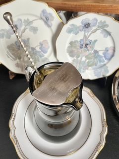 Jarra de Cristal Grey Smoge y Clear con Filtro y Mezclador de la Casa Wright C1960 - tienda online