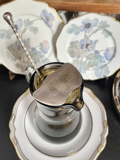 Jarra de Cristal Grey Smoge y Clear con Filtro y Mezclador de la Casa Wright C1960 - tienda online