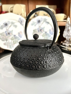 Tetera Tetsubin Original Iwachu Nambu Japan Tortoiseshell Negro