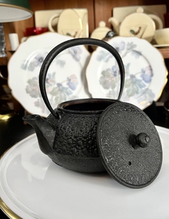 Imagen de Tetera Tetsubin Original Iwachu Nambu Japan Tortoiseshell Negro