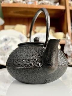 Tetera Tetsubin Original Iwachu Nambu Japan Tortoiseshell Negro - tienda online