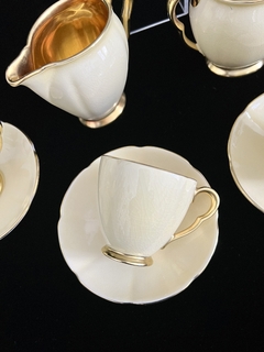 Antiguo Juego para Cafe x 6 Carlton Ware England Pattern Rita Art Deco C1920 - comprar online
