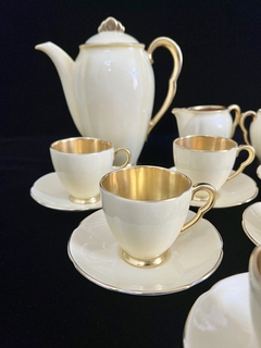 Antiguo Juego para Cafe x 6 Carlton Ware England Pattern Rita Art Deco C1920 - tienda online