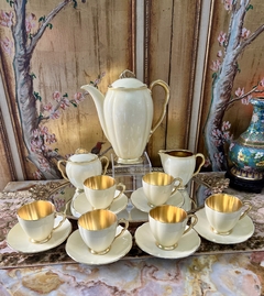 Antiguo Juego para Cafe x 6 Carlton Ware England Pattern Rita Art Deco C1920 - comprar online