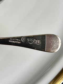 Mantequera Vintage de Metal Plateado y Vdrio EPNS Sheffield C1960 en internet