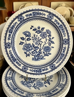 Plato Playo Wood & Sons Busrlem England Dorset Blue C1960 - comprar online