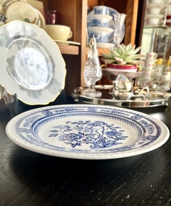 Plato Playo Wood & Sons Busrlem England Dorset Blue C1960 - tienda online