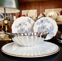 Elegante Panera de Metal Plateado Plata Lappas Modelo Elkinton C1960 - comprar online