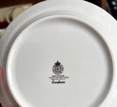 Cacerola con Tapa Porcelana Royal Worcester England, Modelo Evesham Gold 1961
