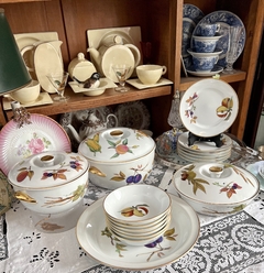 Fuente Redonda Plato para Tarta Porcelana Royal Worcester England, Modelo Evesham Gold 1961 - tienda online