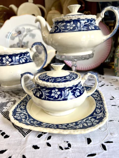 Azucarera Grindley England , Pattern Elysian Blue C1936-1954 - tienda online