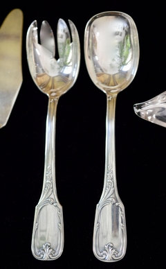 Juego de 7 Piezas para Servir Plata Lappas Baño de Plata Modelo Regence C1960 - comprar online