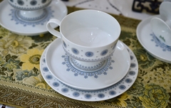 Trio para Te "Ice Blossoms" Studio Linie Porcelana Rosenthal by Tapio Wirkkala C1965 en internet