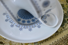 Trio para Te "Ice Blossoms" Studio Linie Porcelana Rosenthal by Tapio Wirkkala C1965 - tienda online