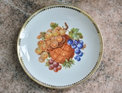 Plato para Postre o Frutas de Porcelana Debra Bavaria Germany , Guarda Oro Incrustado #3 . C1940 en internet