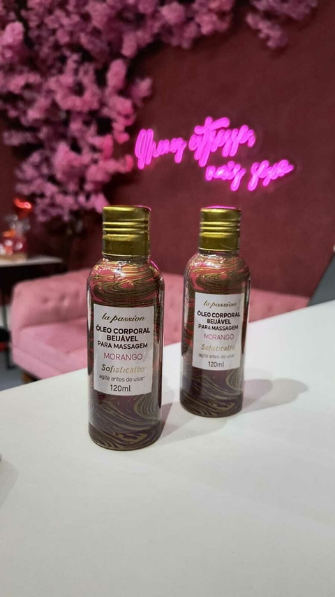 Óleo beijável morango