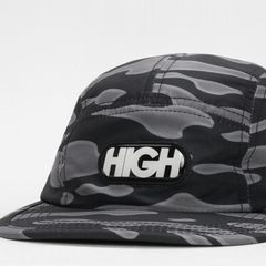 Boné 5 Panel High Gel Black