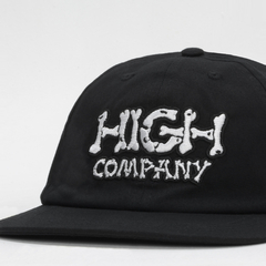 Boné High 6 Panel Bones Black D4 pt 2