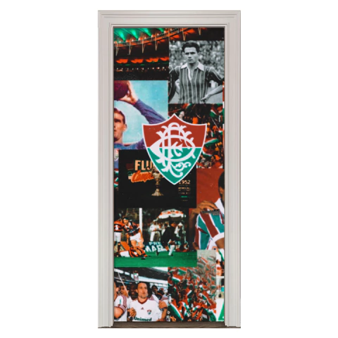 Adesivo de Porta Futebol Fluminense